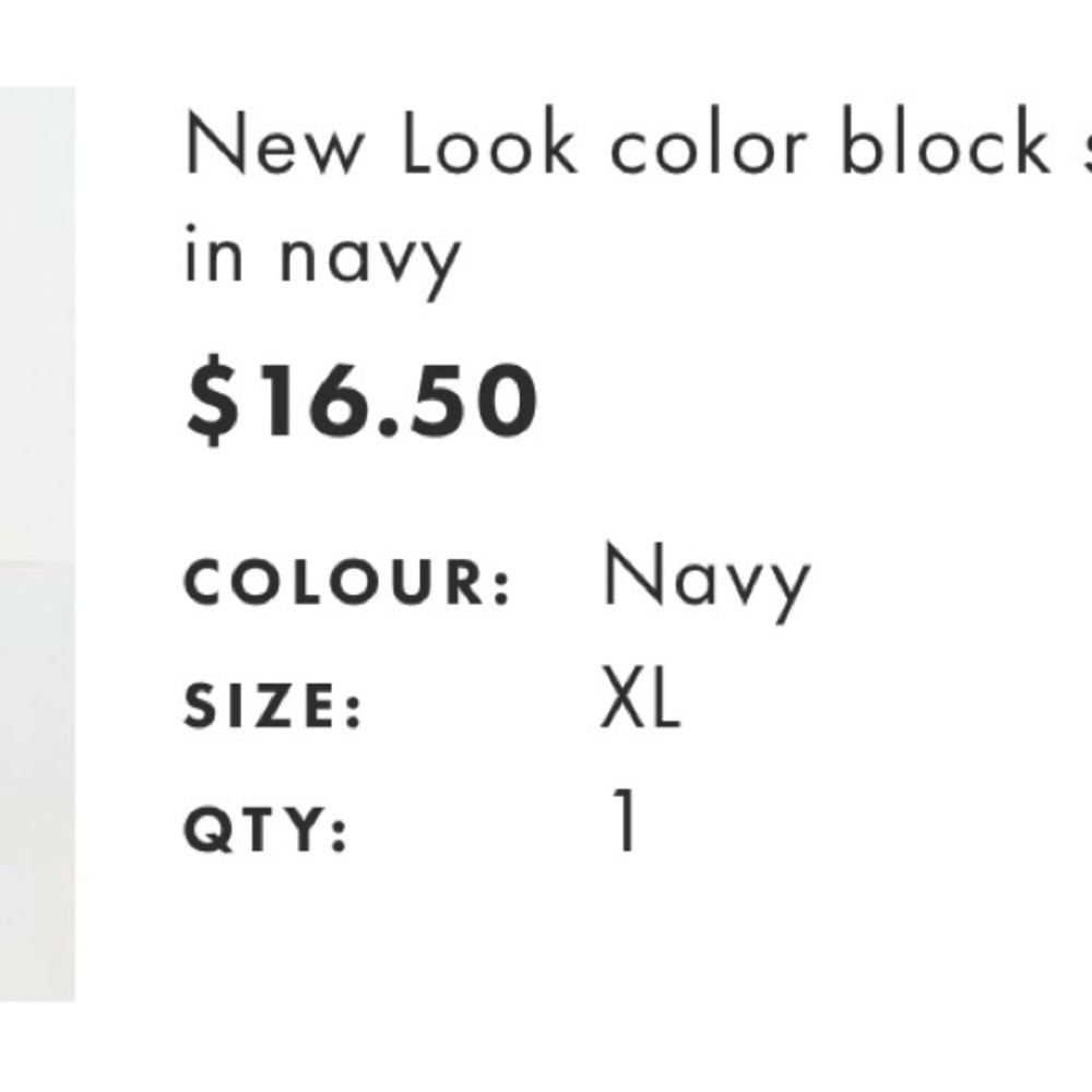 New Look by ASOS Color-blocked Swim Trunks - Picture 4 of 5